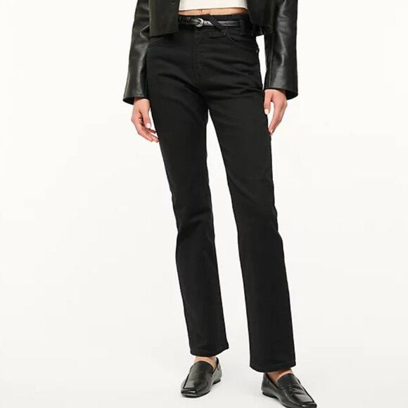 Wrangler + Staud denim collab The Everyday Jean size 26 NWT - Picture 2 of 7